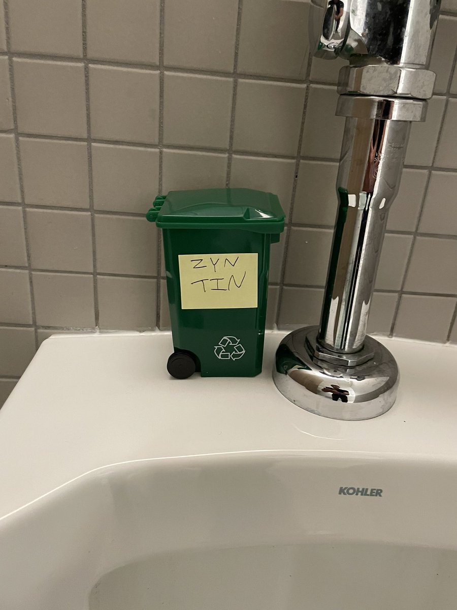 mitchBerger1's tweet photo. New addition to the men’s room at work. https://t.co/qCHTqdt4H2