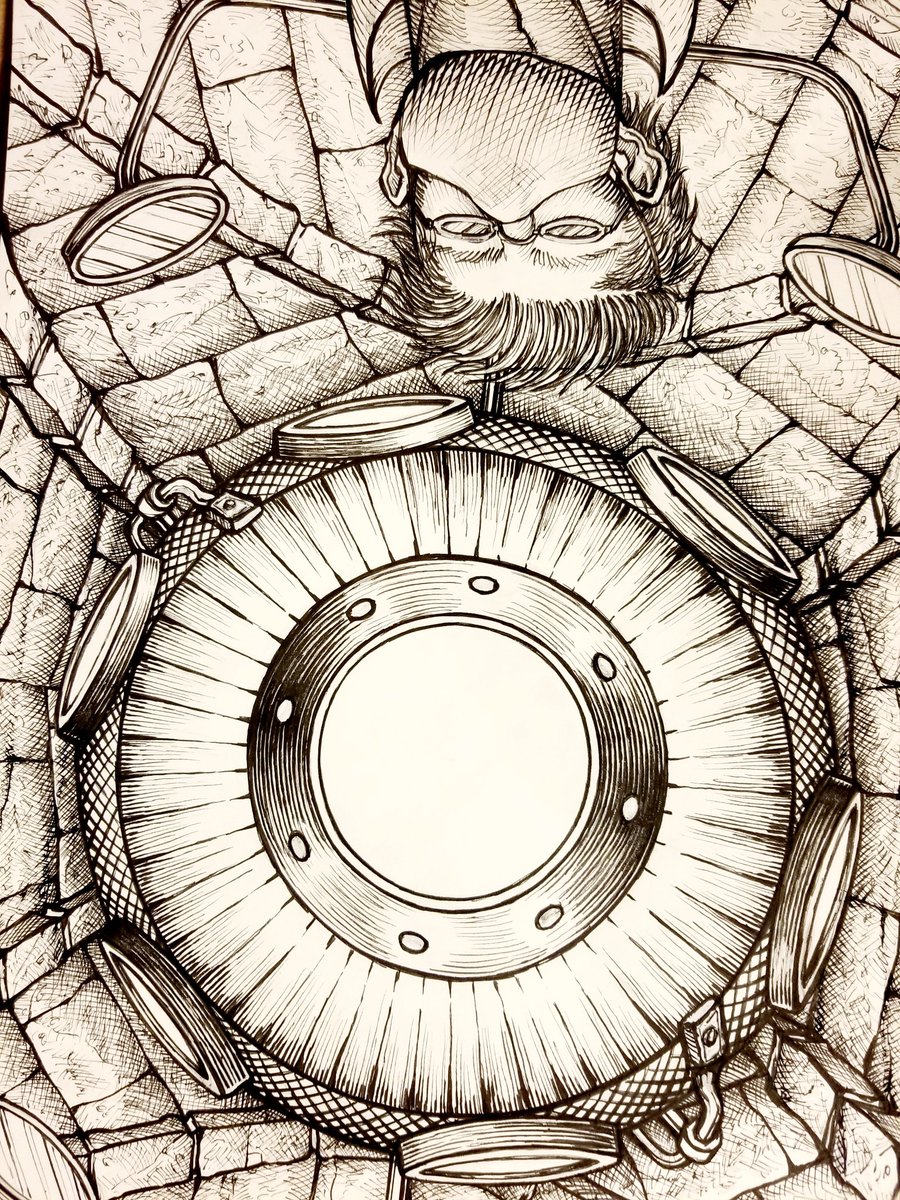 Things are looking up.
#drawing #electrostein #graphicnovel #indiecomics #independentcreators #makecomics #penandink #illustration #steampunk