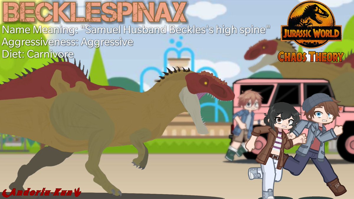 AndoriuKun's tweet photo. Jurassic World; Chaos Theory
Becklespinax
Β©Andoriu - Kun
#jurassicpark #jurassicworld #jurassicworldcampcretaceous #campcretaceous #jurassicworldchaostheory #chaostheory #jurassicworldgacha #gachalife2 #dinosaur #drawcartoons2 #drawingcartoons2 #dc2 #sticknodes https://t.co/mXw43ij4pv