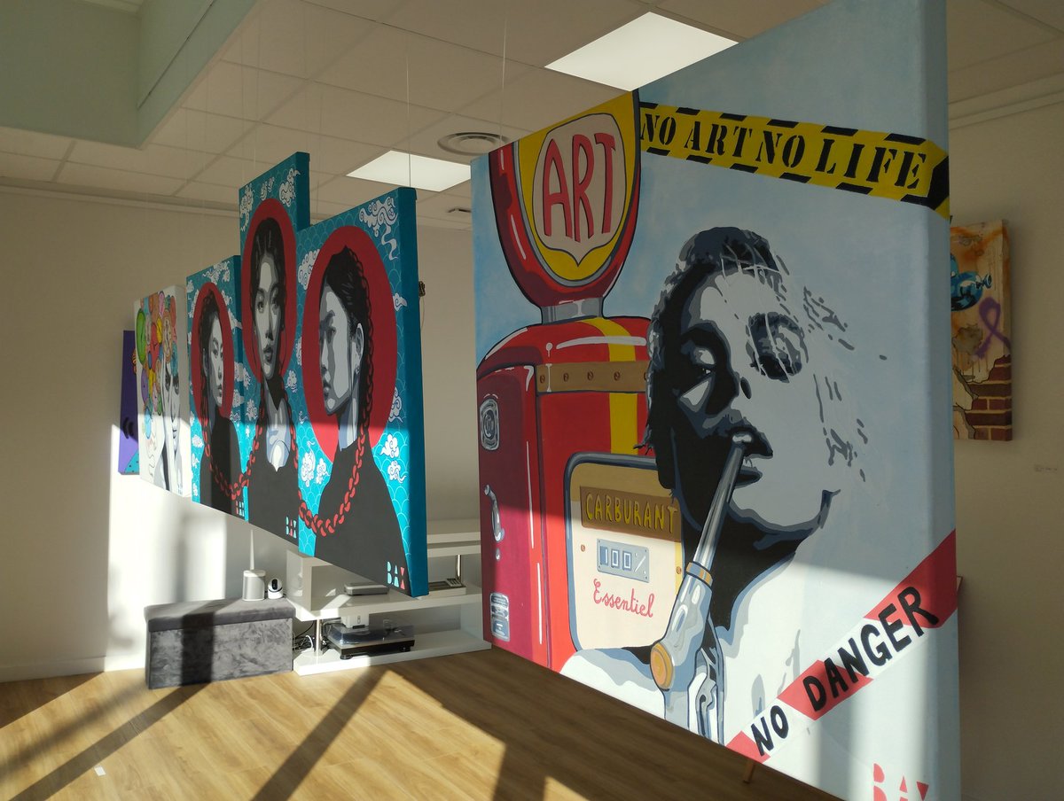 beaxmontpellier's tweet photo. Exposition "Libre comme l'art"
Galerie allezgo 256, route de Nîmes, Castelnau le lez 
Tram arrêt notre dame de sablassou
A découvrir jusqu'en octobre !
#artfeministe #artsolidaire @AllezgoStore https://t.co/v89swtMMOL