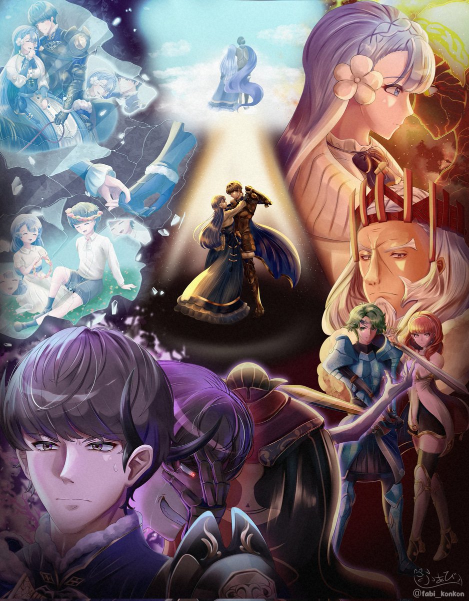 fabi_konkon's tweet photo. 《The tragic story of the Debonair Noble and the Reminiscent Belle.》
#ファンアート #アニメアート #ファイアーエムブレム #ベルクト #リネア #fanart #digitaldrawing #digitalartist #digitalart #animeart #animedrawing #fireemblem #fireemblemechoes #berkut #rinea #shadowsofvalentia https://t.co/mhwj1Yxlnk