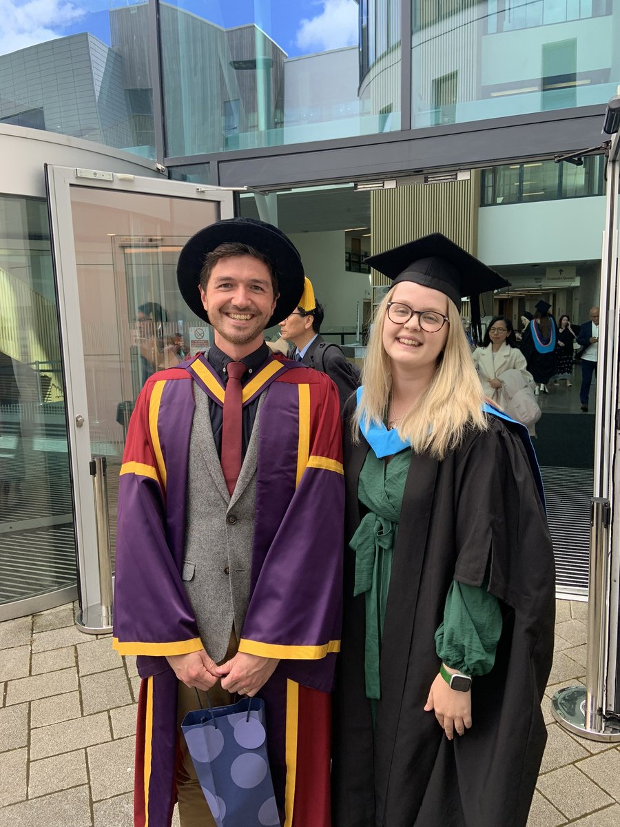 EMMusicServices's tweet photo. The best day for my Masters Graduation👩🏼‍🎓🤩 A huge thank you to @danwhiite for all your support throughout my research!! https://t.co/4VkPTC58jB