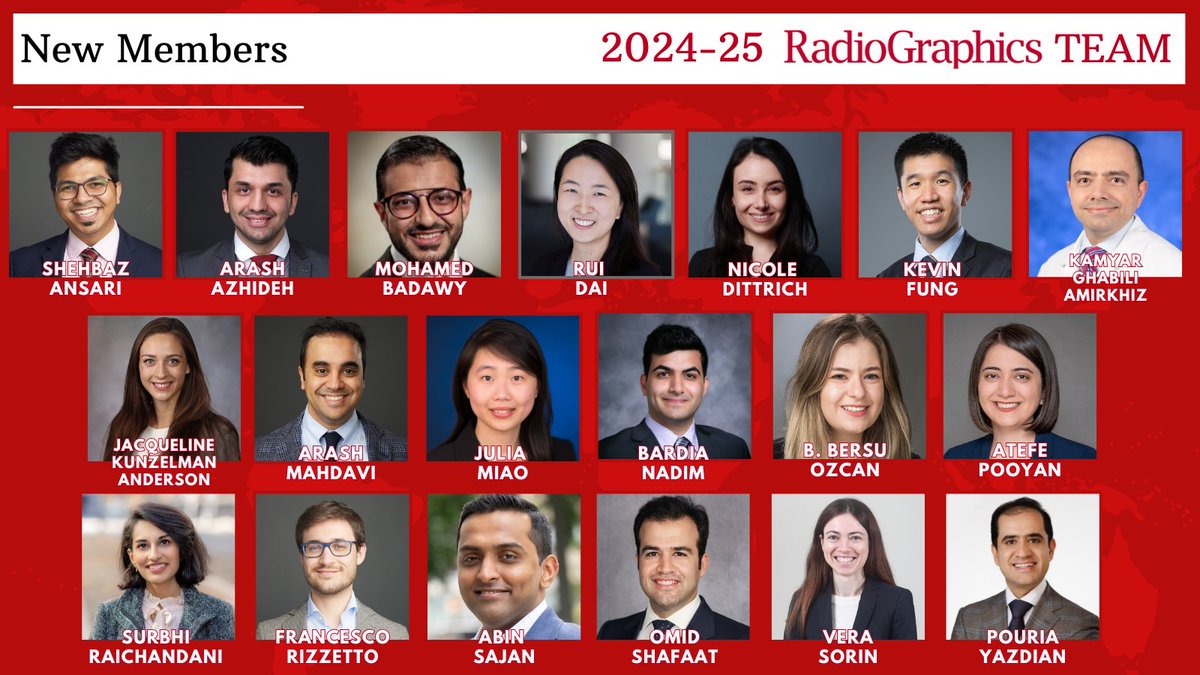 RadioGraphics (@radiographics) on Twitter photo A warm welcome to the outstanding cohort of international trainees serving on our trainee editorial board 2024-2025 RG TEAM! Congratulations—we are excited to work with you! #RGphx <a href="/cookyscan1/">Cooky Menias</a> <a href="/PBalthazarMD/">Patricia Balthazar, MD, MPH, CIIP</a> <a href="/CasesCookyJar/">Cases From the Cooky Jar</a> <a href="/CasosCooky/">Casos de Cooky</a> <a href="/RadG_Editor/">RadioGraphics_Editor</a> A warm welcome to the outstanding cohort of international trainees serving on our trainee editorial board 2024-2025 RG TEAM! Congratulations—we are excited to work with you! #RGphx <a href="/cookyscan1/">Cooky Menias</a> <a href="/PBalthazarMD/">Patricia Balthazar, MD, MPH, CIIP</a> <a href="/CasesCookyJar/">Cases From the Cooky Jar</a> <a href="/CasosCooky/">Casos de Cooky</a> <a href="/RadG_Editor/">RadioGraphics_Editor</a>