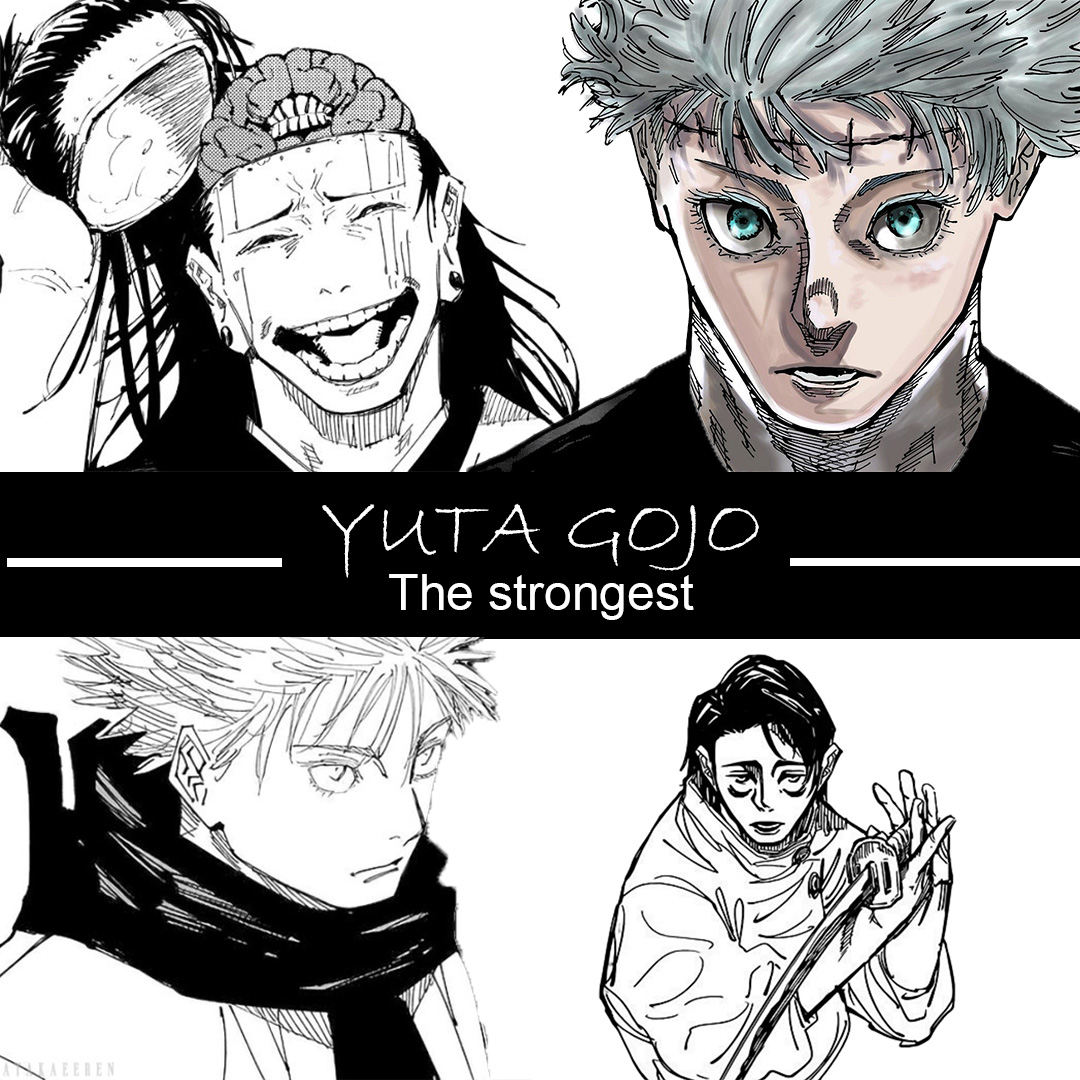 ShonenStrike's tweet photo. Yuta Gojo- THE STRONGEST 
□
□
□
□
□
#JJK #JUJUTSUKAISEN #GOJO #YUTA #KENJAKU #SUKUNA #GOTA https://t.co/1Rac4JBCV4