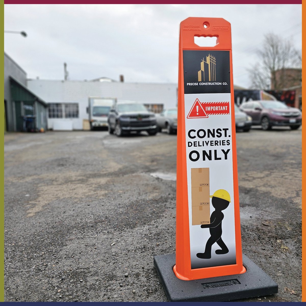 PrecisionImages's tweet image. Whether it's for your storefront, event, or jobsite, our durable and vibrant A-boards and Vertical Panel signs will ensure your message stands out! Contact us at 503-274-2030 or CSR@Precisionimages.com

#PrecisionImages
#YourIdeasOurInk
#ABoards
#SandwichBoards
#StorefrontSigns
