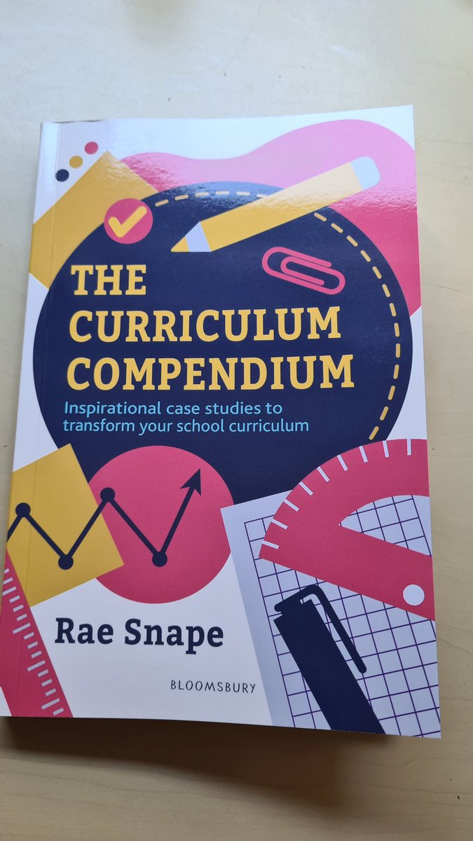 andrew_cowley23's tweet photo. My copy of #TheCurriculumCompendium turned up today, with a chapter on mental health in the curriculum by myself. Thanks @RaeSnape for inviting me to contribute. https://t.co/Y7GQvNF2fm