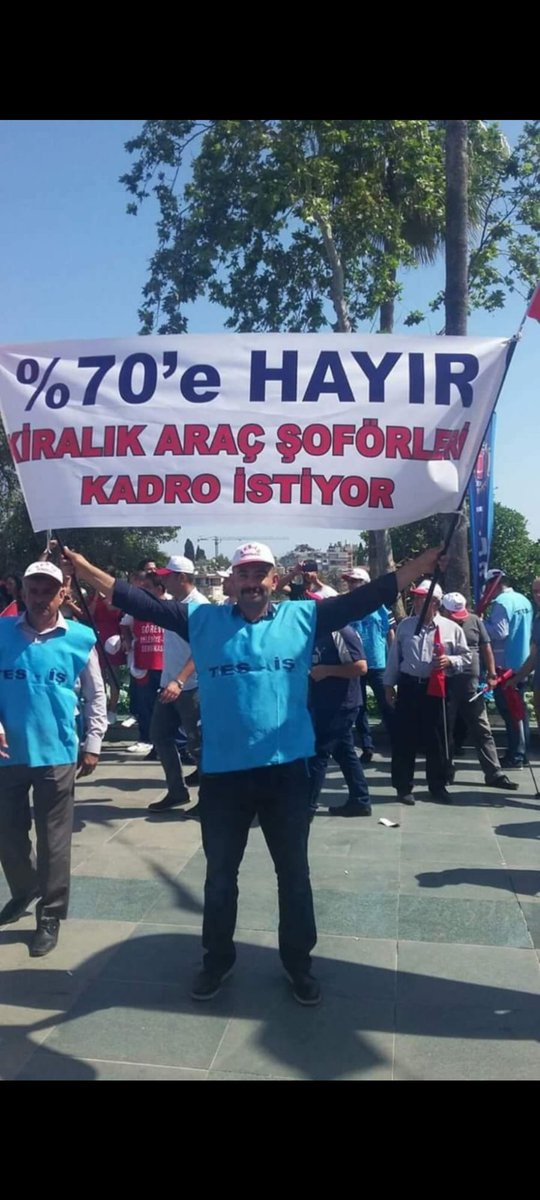 KrizinSebebi TaşeronDeğil sayın bakanım <a href="/MahinurOzdemir/">Mahinur Özdemir Göktaş</a> 
Bakanligimizdaki kiralık şoförler olarak. Mağduruz