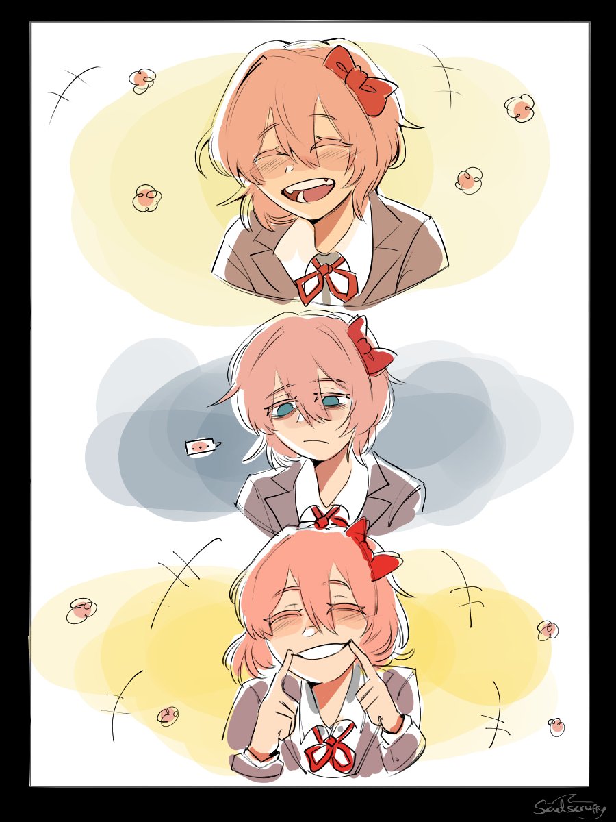 sadscruffy's tweet photo. Today just wasn't it 
#ddlc #DokiDokiLiteratureClub https://t.co/S3v099NuOv
