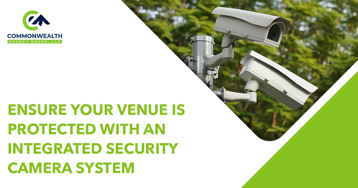 cwenergy's tweet photo. Summer events are in full swing, but with large crowds comes increased risk. Our integrated security camera systems help safeguard your business from crime. Ensure your venue is protected with an advanced security system from Commonwealth Energy Group. https://t.co/8fZ4M3637O https://t.co/x9ZYd3xqmV