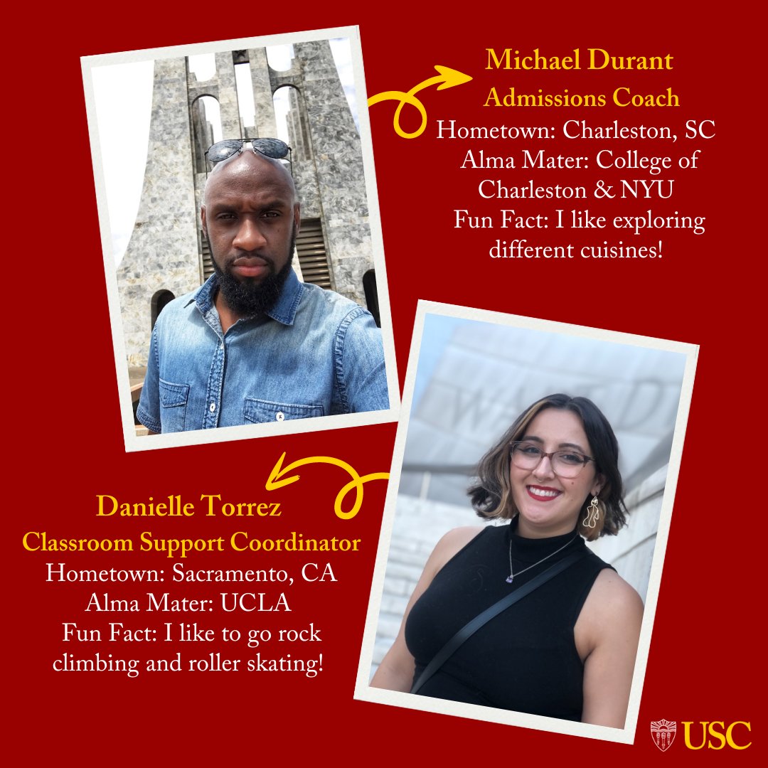 bovardscholars's tweet photo. We're thrilled to introduce you to the talented coaches and classroom support coordinators (CSCs) who will provide personalized mentorship and guidance to help our Bovard Scholars succeed. 🚀 #USCBovardScholars https://t.co/cTXjB4OlAk