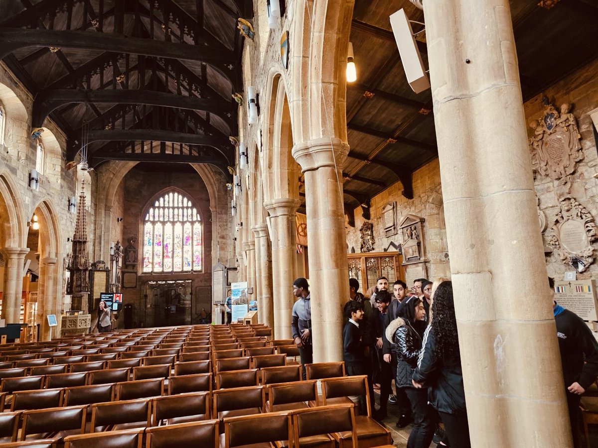 CThomas2025's tweet photo. What a fantastic enrichment day! Today year 9 have visited some key historical and religious buildings in Bradford including  the Gurdwara, Bradford Cathedral, City Hall, Bradford Wool Exchange and the Doha Mosque. Well done year 9! 👏 https://t.co/PxrVugMyuO