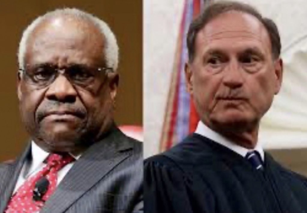 Raise your hand if you think that justices Clarence Thomas and Samuel Alito should be expelled from the Supreme Court immediately.🤚