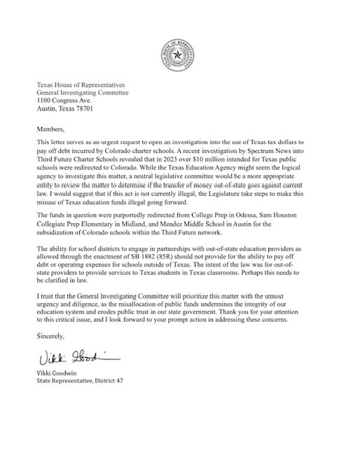 Rep. Vikki Goodwin tweet media