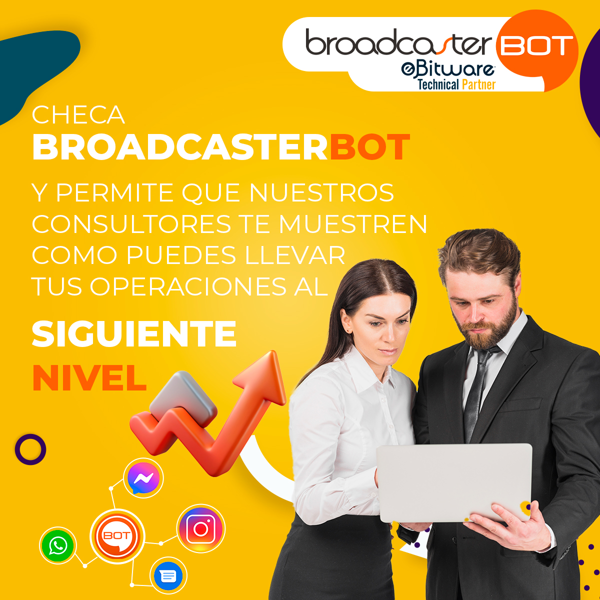 e_bitware's tweet photo. Conecta y crea tu chatbot para agilizar tus ventas https://t.co/XzvZ6LFUPM