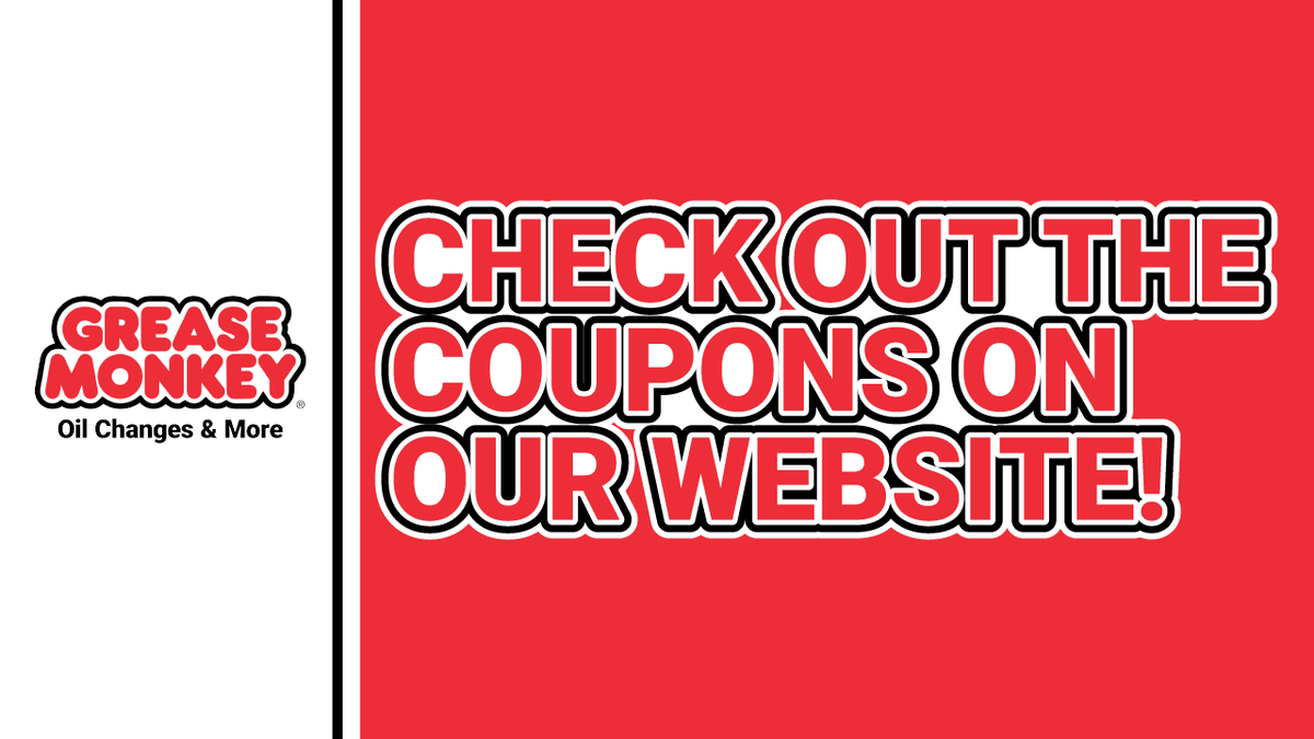 GreaseMonkeyIDA's tweet photo. Head to our website, choose your location, and view the coupons before your visit! #linkinbio #savings #coupons https://t.co/ZydLuTnl8X