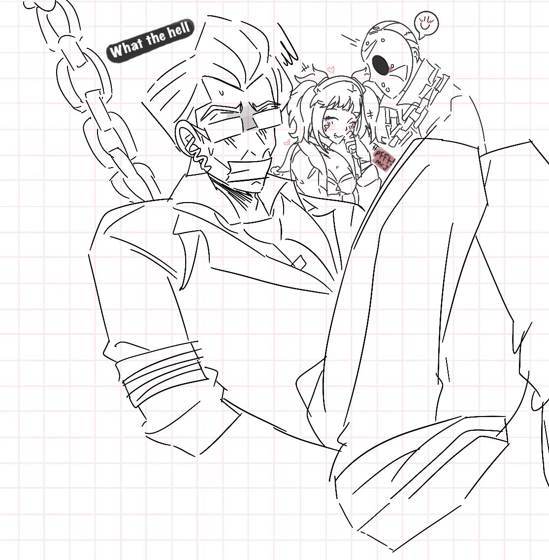 SilverArlette's tweet photo. For some reason I had so much energy yesterday that I really wanted to draw them some more!🫶🏻💙
Just them being silly and lovey✨
Also sorry! I just love harlequin’s anime design💙💧
Also Jason being a softy 💙🔪
Thanks agent smith✨
#MultiVersus https://t.co/s6NM36pE7O