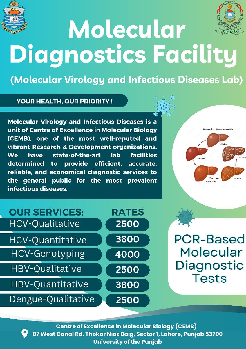 CEMB launches molecular Diagnostic facility @punjabunuversity