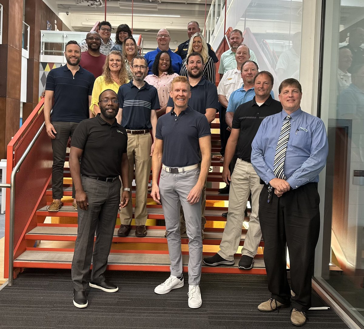 Great getting city leaders together with <a href="/WaterlooSchools/">Waterloo Schools</a> leaders to connect about our community of opportunity.