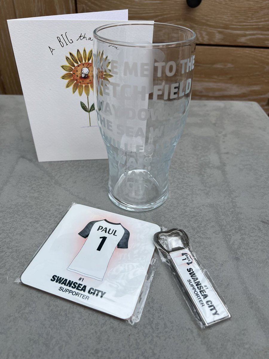 Just finished my last Board meeting with <a href="/olympustrust/">Olympus Academy Trust</a> after 8 years. Thank you <a href="/MrDaveBaker/">Dave Baker</a> for the thoughtful leaving gifts. I think this shows that I might have mentioned my football team a few times over the years. 🤔
