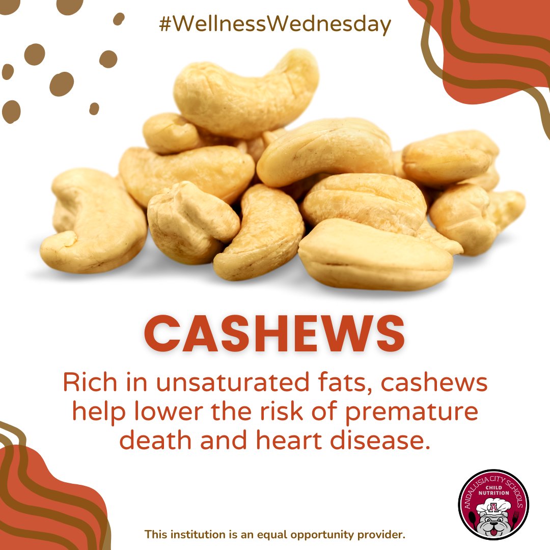 andalusiacnp's tweet photo. Many doctors recommend eating one handful of nuts every day. Incorporating healthy fats in your diet is key to a healthy heart! β€οΈ
#ALschools #AndalusiaCity #Covingtoncounty #CovingtonAlabama #CovingtonAL #ThatsWhy https://t.co/mwnBVKLajB