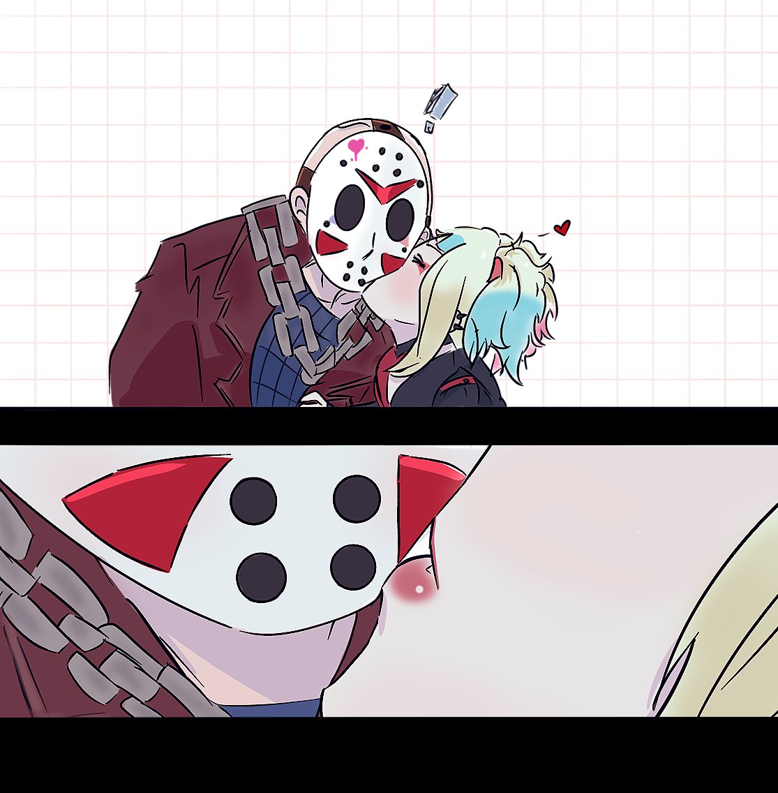 SilverArlette's tweet photo. For some reason I had so much energy yesterday that I really wanted to draw them some more!🫶🏻💙
Just them being silly and lovey✨
Also sorry! I just love harlequin’s anime design💙💧
Also Jason being a softy 💙🔪
Thanks agent smith✨
#MultiVersus https://t.co/s6NM36pE7O