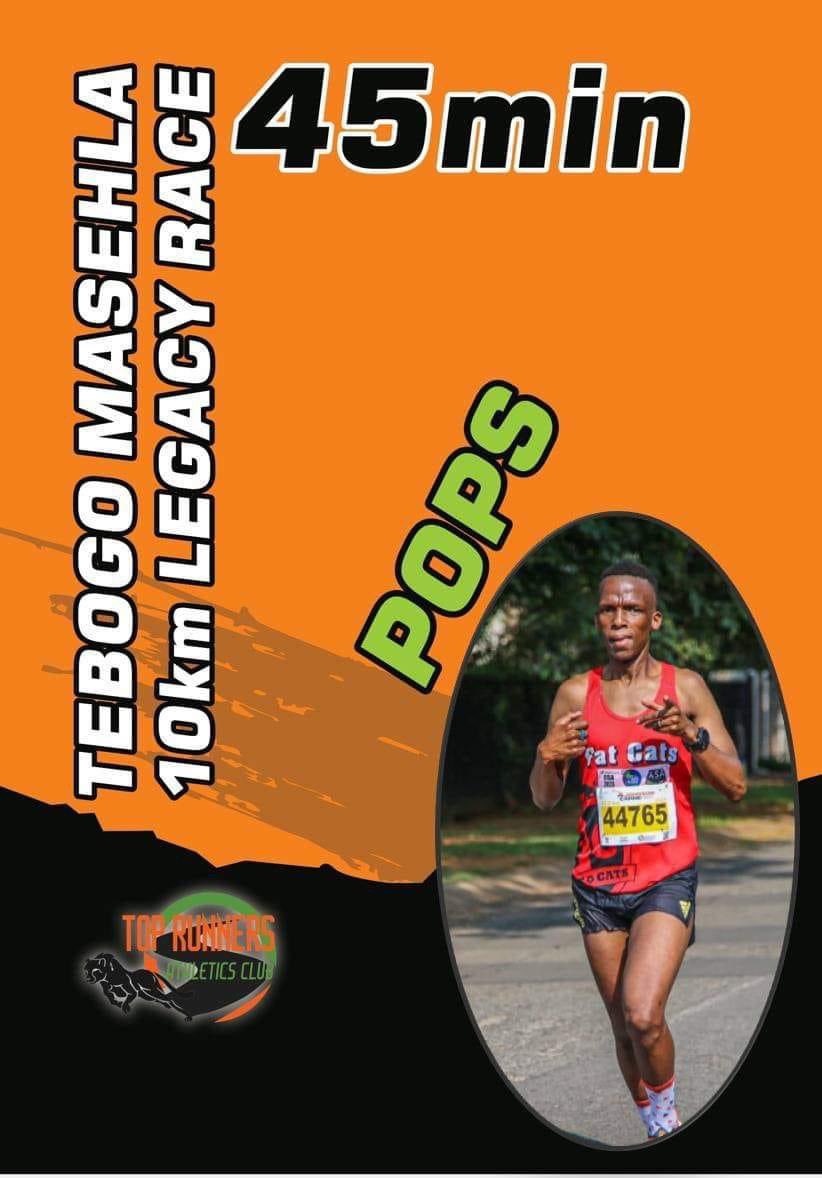 RunnersTop's tweet photo. PACING DUTIES!!

Top Runners Athletic Club - TRAC  will be hosting the Tebogo Masehla 10km Race on the 17th of August. 

The event  will also be used as a qualifier for the 5km championship in Bloemfontein for AVT athletes

Enter via https://t.co/ji8WcuP62d https://t.co/L8kOKR5sRa