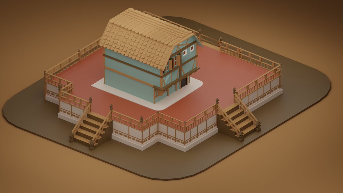 krmtysz's tweet photo. Random work.
#blender3d #3dartwork #lowpoly #modelling #b3d https://t.co/vVN9izBm3R