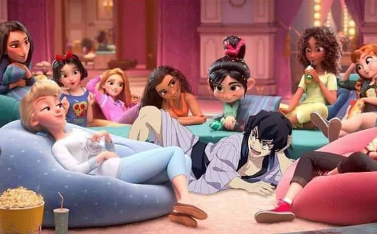 animeposts's tweet photo. I knew it, Inosuke is a Princess! https://t.co/oQYr6Vx6jt