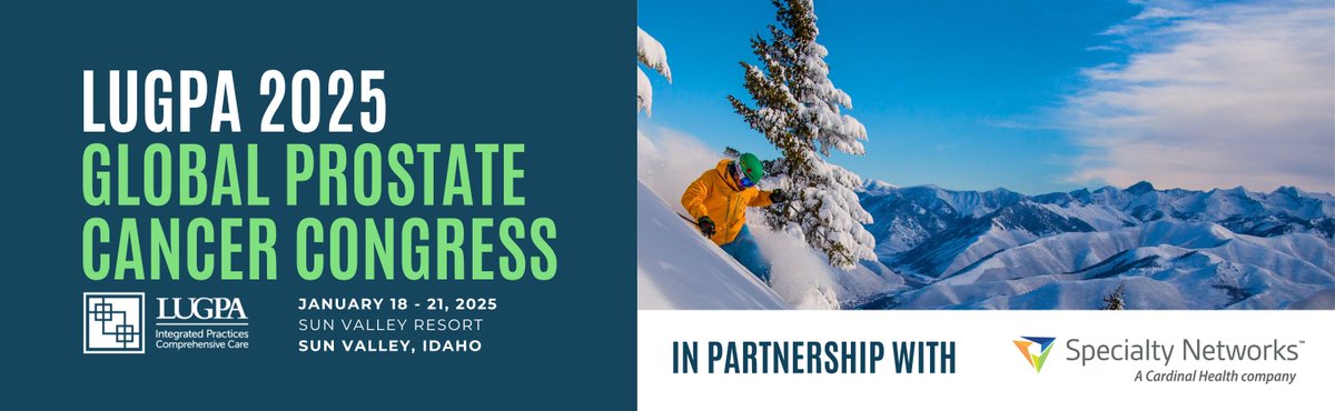 Save the Date: LUGPA's first Global Prostate Cancer Congress is Jan. 18-21 in Sun Valley, Idaho! Discover cutting-edge #ProstateCancer advancements and network with experts in the field. Learn more: lugpa.org/global-prostat…