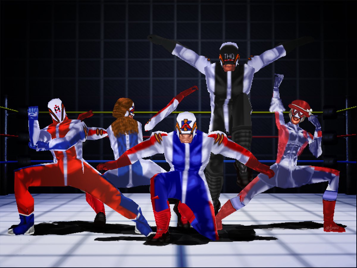 Akumaku4's tweet photo. AKI Force -#artimitateswrestling

Thank you! @RetroRandyPrice https://t.co/QcQGCCyJj5