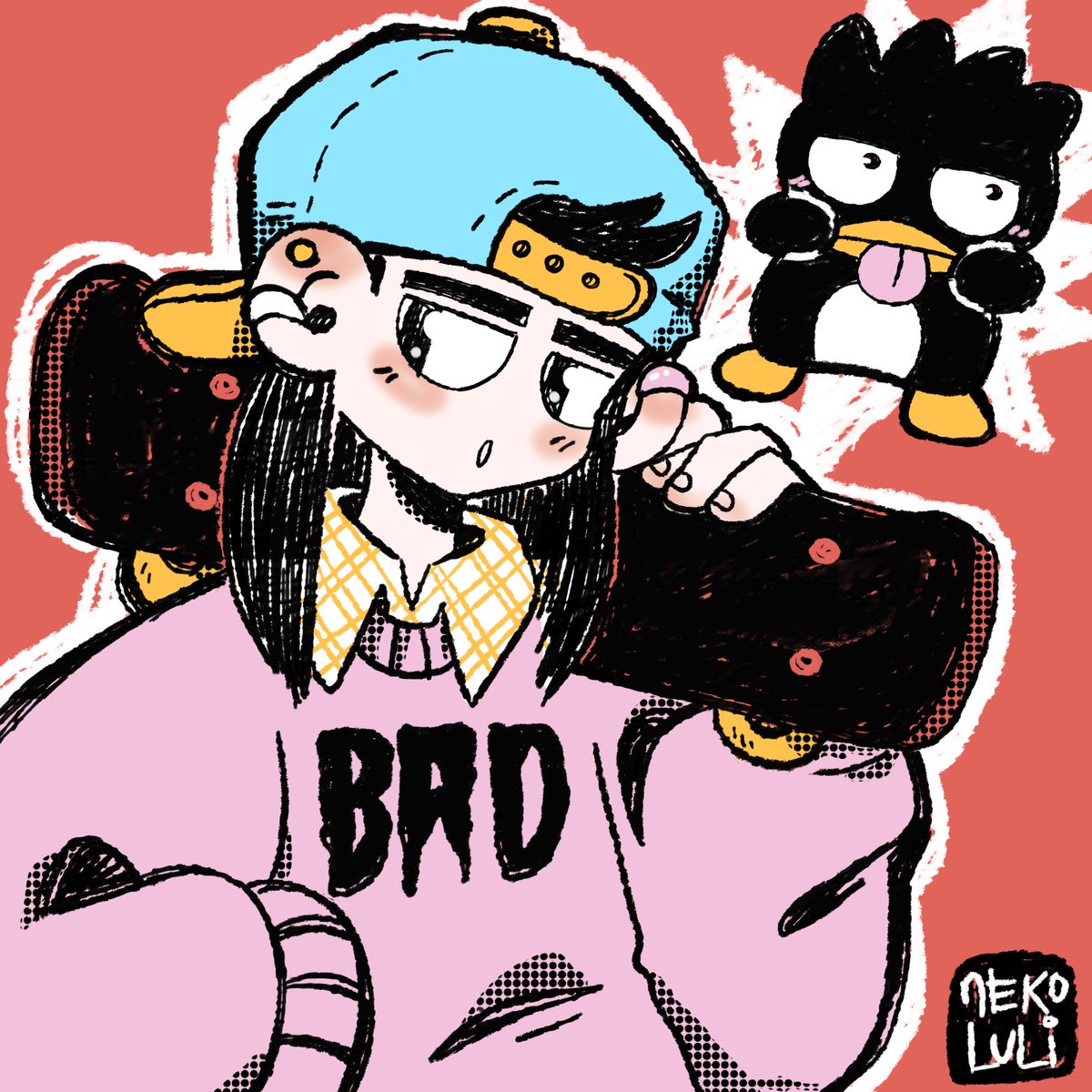 _nekoluli's tweet photo. 🛹🛹
#art #drawing #commissionsopen #sanrio #opentocommissions #lookingforcommission #イラスト好きな人と繋がりたい #創作イラスト #AnimeArt #イラスト https://t.co/1337UCRuFx