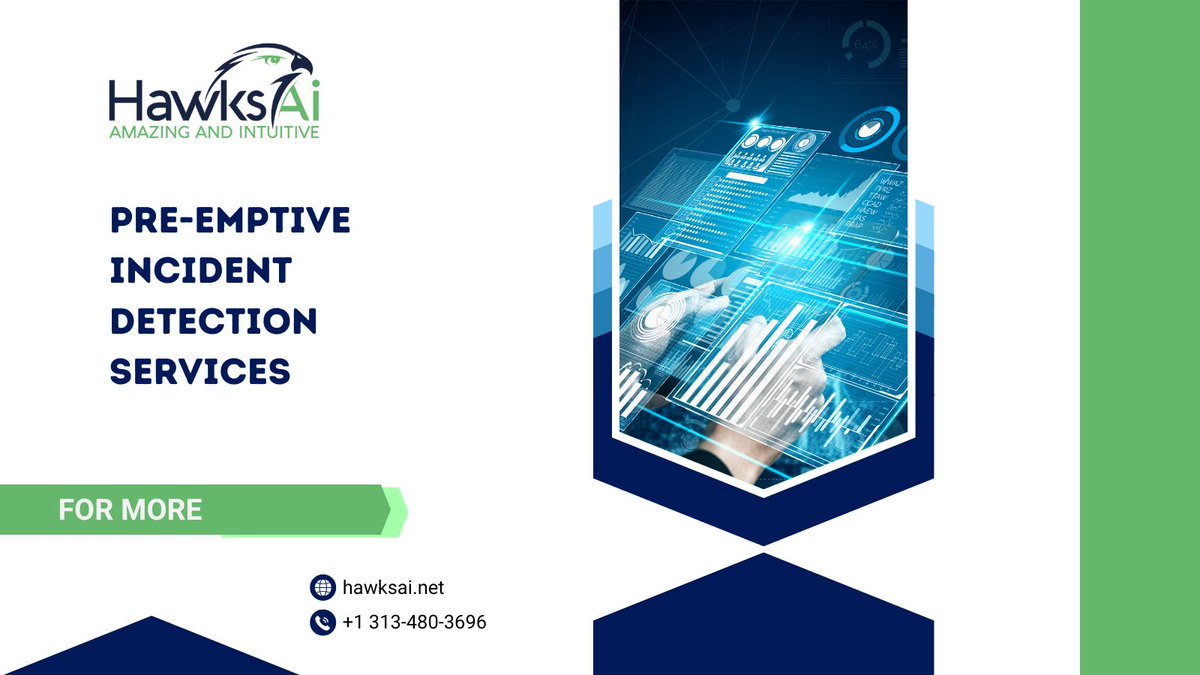 HawksAi1's tweet image. Prevent Incidents Before They Happen with HawksAi!
Our Pre-emptive Incident Detection service uses machine learning to predict and forestall incidents in your business. Be proactive and stay ahead with our expert solutions.
#MachineLearning #IncidentDetection #BusinessSafety #Ai