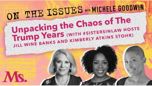 ReneeHarrisonPR's tweet photo. @sistersinlawpod guested on the #OnTheIssuesPod w/ @michelebgoodwin at @msmagazine to discuss where our nation stands as we approach the 2024 elections. https://t.co/kW6yzL6CN4 https://t.co/LIc9NPUkTl