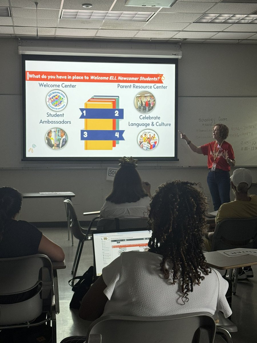 MDCPSBilingual's tweet image. Grateful for the enthusiastic participation in our ‘Harness the Power of Newcomers’ session! Looking forward to empowering school teams with strategies to create welcoming environments for newcomer students. @SuptDotres @LDIAZ_CAO @MDCPSAcademics