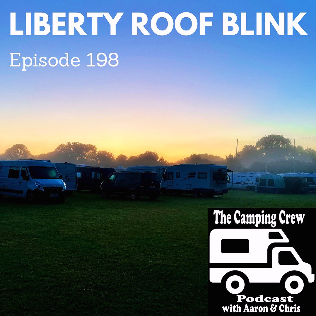Liberty Roof Blink - Episode 198 of The Camping Crew Podcast is out now. On your Podcast app, Spotify or online here: podcasters.spotify.com/pod/show/the-c…

#Podcast #motorhome #vanlife #camping #camper #campervan #caravan #campingireland #irishcamping #Spotify #CampingPodcast
