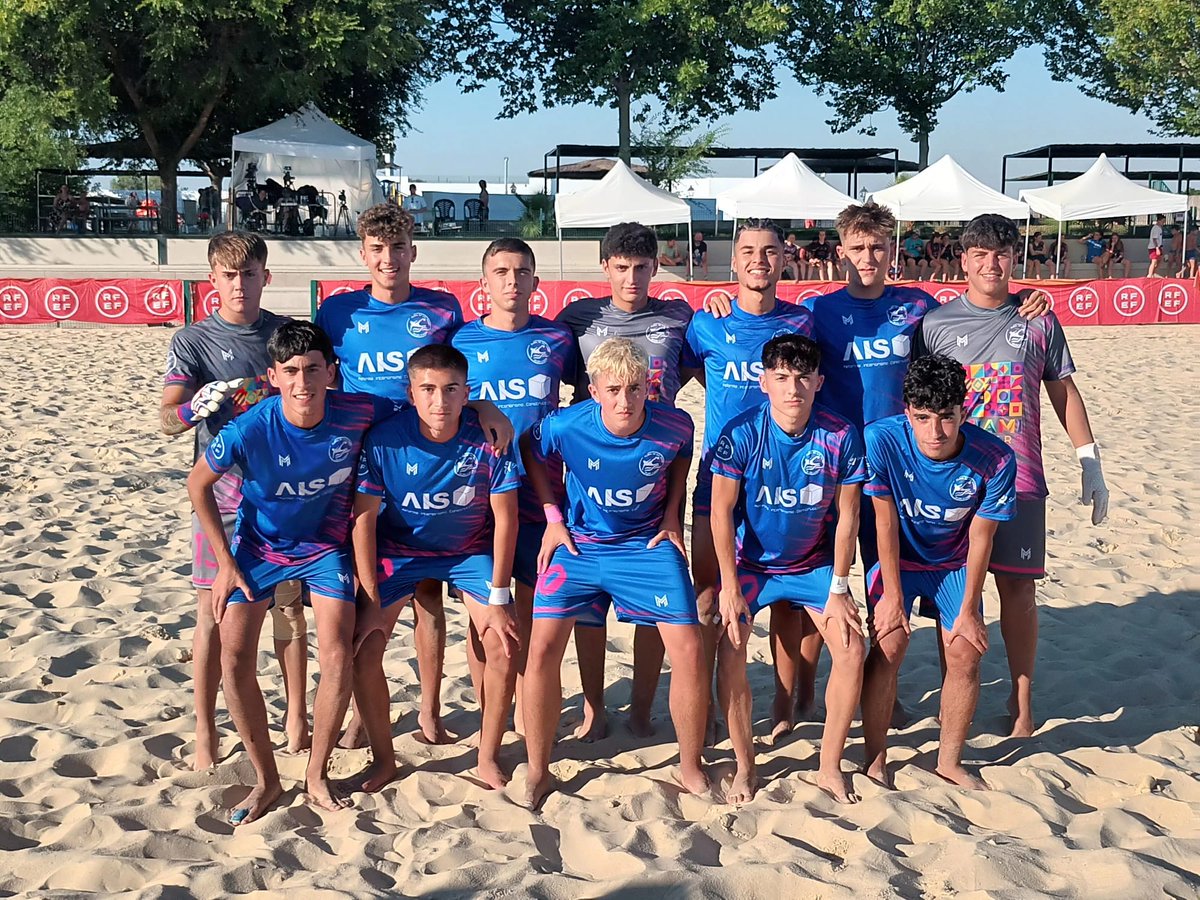 RFAF's tweet photo. 🏆🏖️ Campeonato España Clubes Base Fútbol Playa 

🔢Resultados l J1

👥Juvenil
⚔️ #ADElViso 4-2 #FútbolFranMejías
⚔️ @P_de_San_Javier 5-4 @CdfpMarbella 

👥 Infantil
⚔️ #VictoriaBS 13-0 #ADElViso
⚔️ #MelillaCD 7-7 #LosAlcázaresFP 

#FútbolPlaya