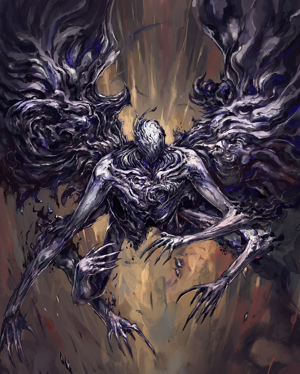 CcrawlerArt's tweet photo. Hello #PortfolioDay! My name is Marcelo and I love to paint monsters 😁 https://t.co/yhTpGg2Ob7