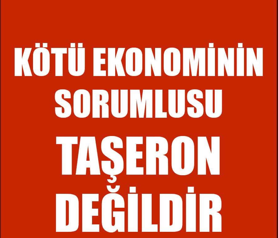 KrizinSebebi TaşeronDeğil. 
Asgari ücretle çalışan emekç gariban değil.
Devletine milletine hizmet eden emekli insanlar değil.
Bir çok yerden maaş alan huzur hakkı alan siyasetçi bozuntuları ve aç gözlü yalaka bürokrasi aynaya baksınlar. 
<a href="/Akparti/">AK Parti</a> 
<a href="/MHP_Bilgi/">MHP</a> <a href="/eczozgurozel/">Özgür Özel</a>