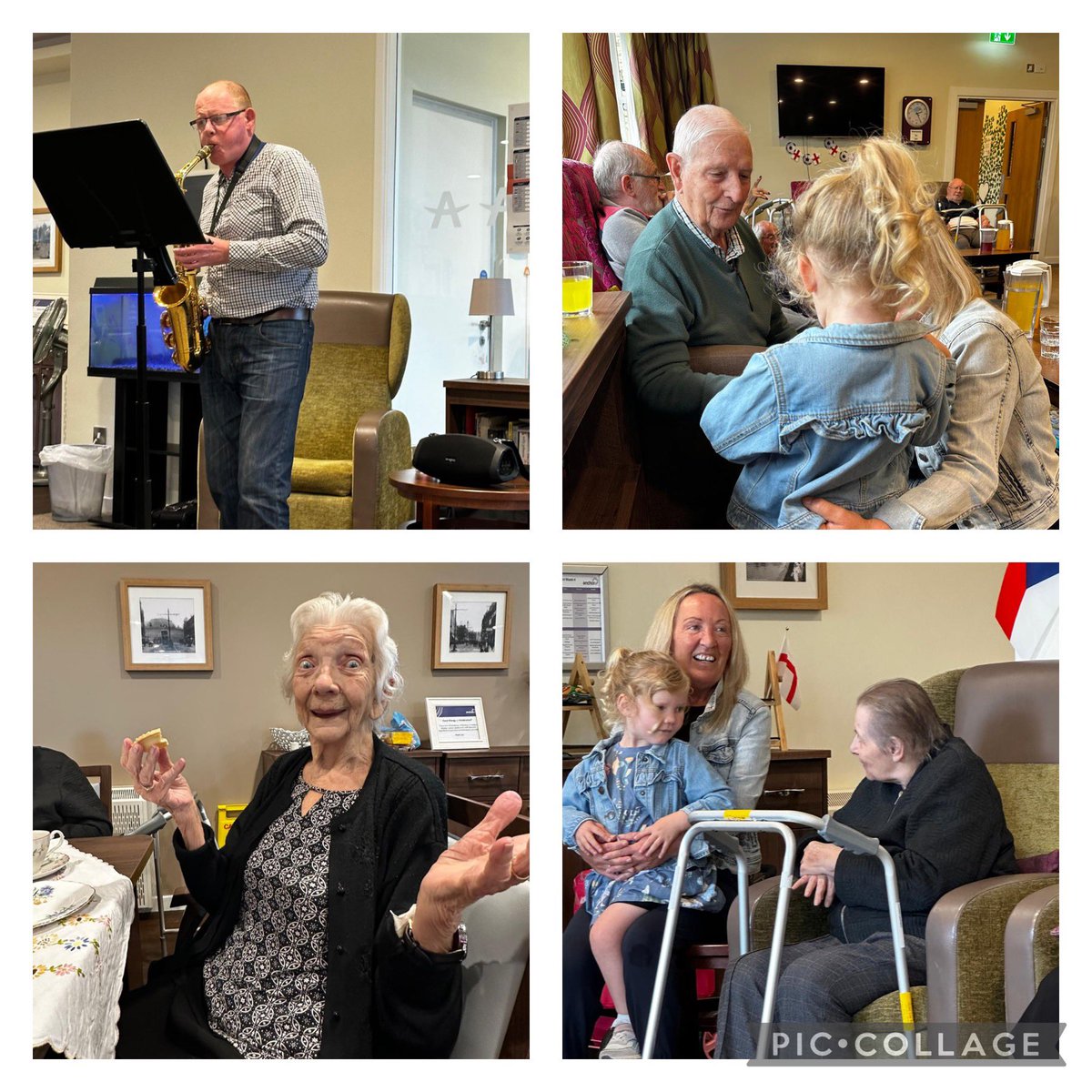Thank you Neil Wilkinson for a a lovely afternoon, it’s always a pleasure to listen to you. <a href="/AnchorLaterLife/">Anchor</a> <a href="/carehome_co_uk/">carehome.co.uk</a> #saxaphone #music #generation