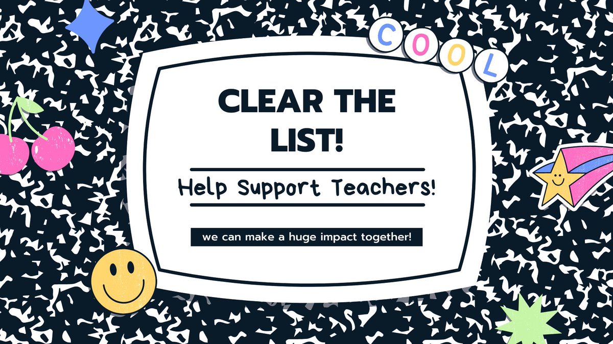Starting a new job, new classroom, new journey, having to start from scratch.  Third grade, departmentalized 3rd  ELA /SS teacher in a title 1 school! Any little bit helps towards my room 🙈 even just a RT to help spread the word❤️❤️#clearthelist2024 surl.li/moqqjs