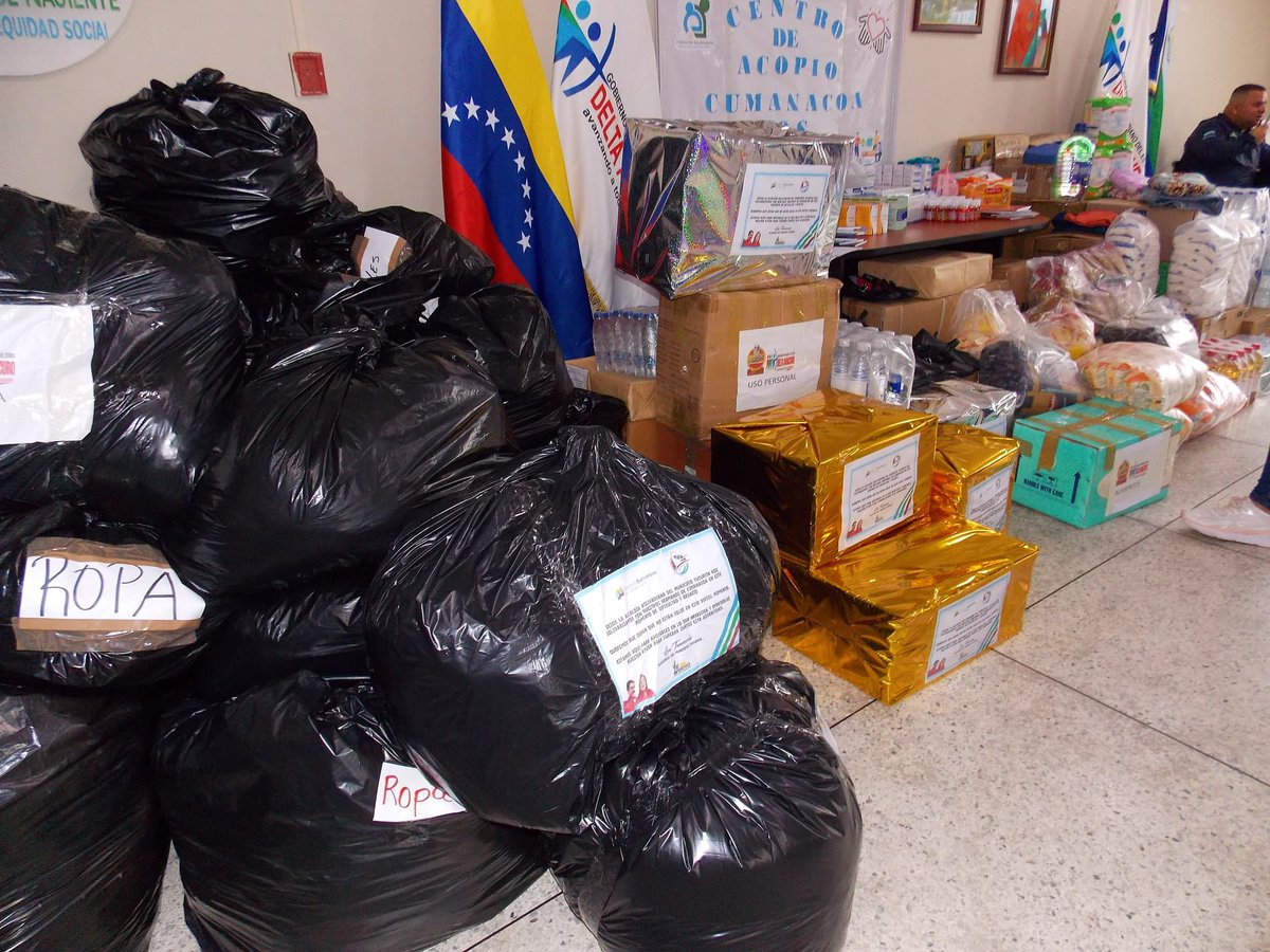 Desde la Alcaldía Bolivariana de Tucupita nos solidarizamos con nuestros hermanos de Cumanacoa en este momento de dificultad y desafío. Queremos que sepan que no están solos, estamos apoyándoles en lo que necesiten y cuentan con nuestra ayuda para superar esta adversidad.