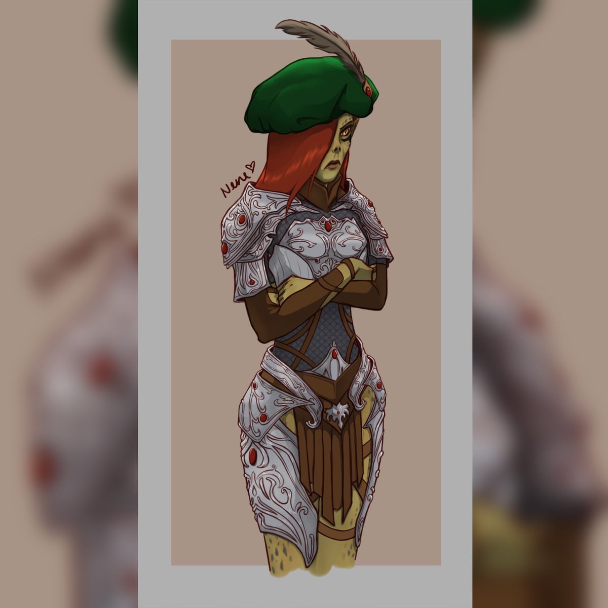 neneiathil's tweet photo. Ohai #PortfolioDay I’m Nene, I draw fantasy fanart, animals, and curves for dayyyys 😉 https://t.co/1bwwpMGPaW
