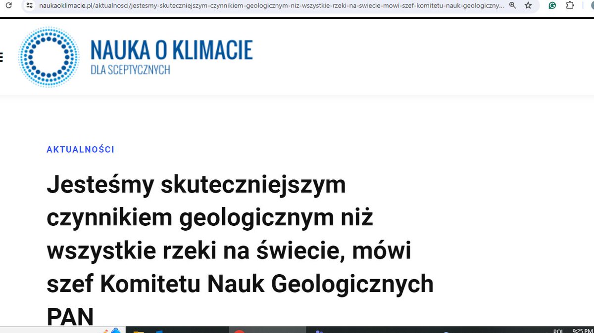 Miałem przyjemność udzielić wywiadu Szymonowi Bujalskiemu z Nauka o klimacie - o geozagrożeniach, zmianach klimatu i roli geologii w ich poznaniu oraz kilku innych tematach : naukaoklimacie.pl/aktualnosci/je… 
<a href="/UAM_Poznan/">UAM Poznań</a>