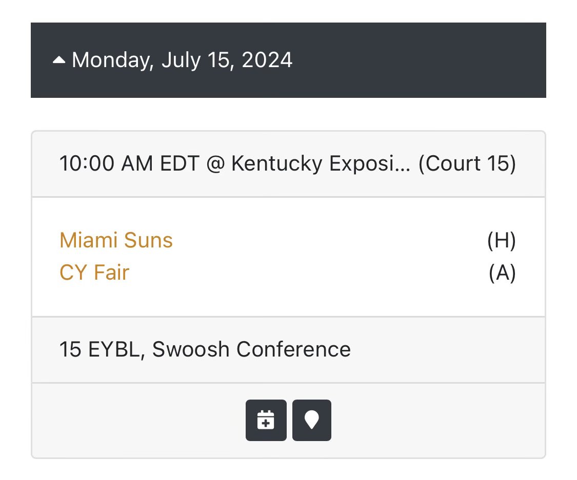 July is HERE ❤️‍🔥
ATTENTION  ALL COLLEGE COACHES ‼️ :
This is my schedule for this Weekend at Session 3 in Louisville, Kentucky !! Come Check us out ( Team KIKI EYBL ) ☀️💙🩷#liveperiod #session3 #miamisuns #RoadToChi