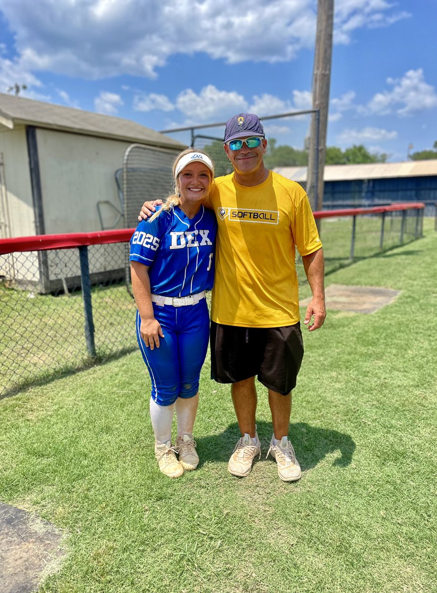 MaceyWeger's tweet photo. Had a great time camping with @OKWUeagles_SB today! Thank you so much Coach @ShawnWoods22 for having me out today! I had a blast! https://t.co/e1ZrmdEPgK