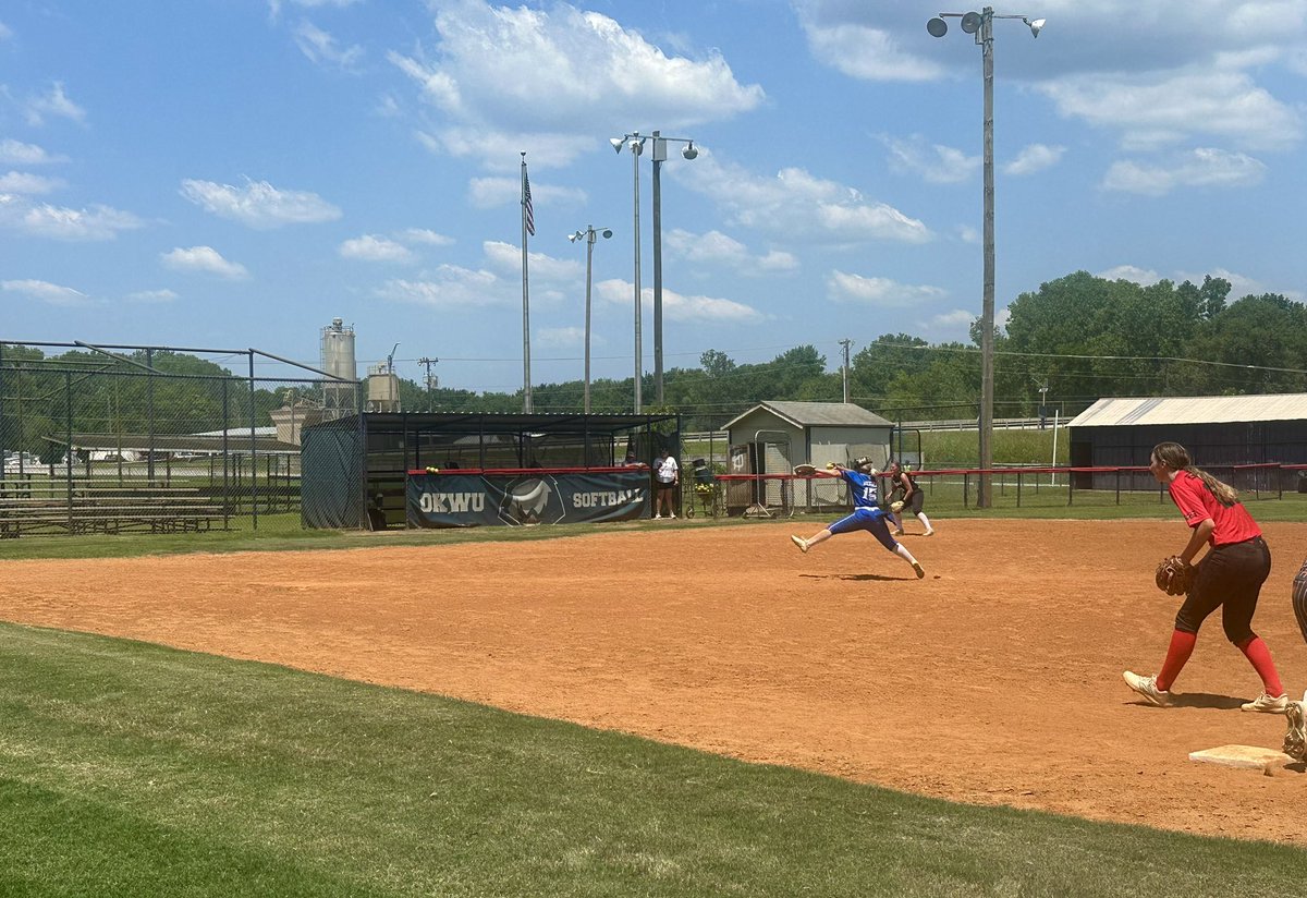 Had a great time camping with <a href="/OKWUeagles_SB/">OKWU Softball</a> today! Thank you so much Coach <a href="/ShawnWoods22/">Shawn Woods</a> for having me out today! I had a blast!