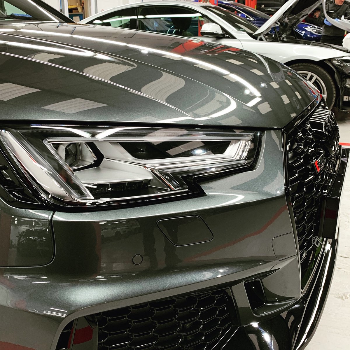 IndividualSC's tweet photo. Using an approved accident repair centre to have your Audi repaired means you’ll be guaranteed a repair that leaves your vehicle in the same condition as it left the factory, due to the time, commitment and attention to detail given to every aspect. https://t.co/RqxvqB828X