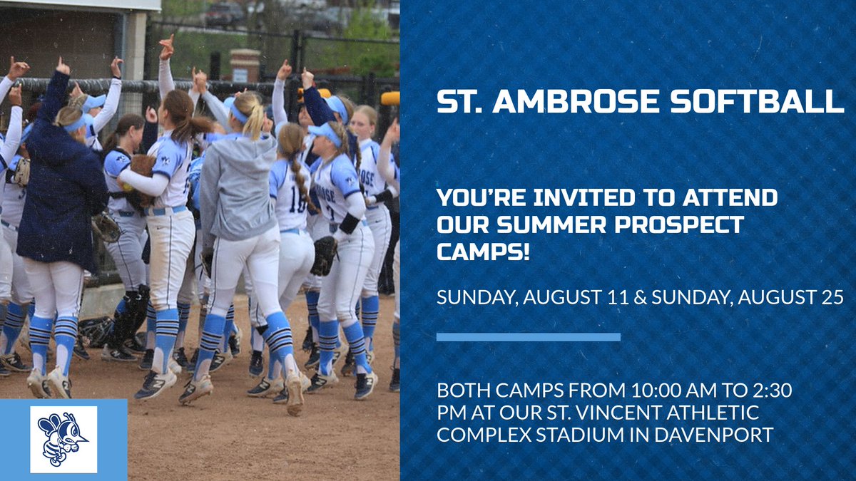 St. Ambrose University Fighting Bees Softball tweet media