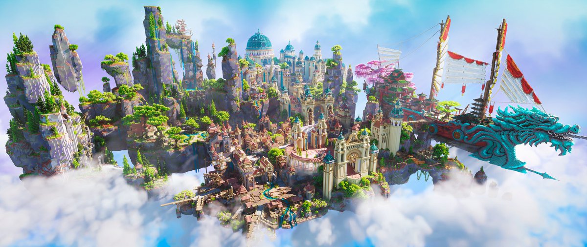 Hub built for <a href="/UHCWorld/">UHC World V2</a>, one of our biggest build ! Got help from <a href="/VisualGame_MC/">VisualGame</a>

#Minecraft #minecraft建築コミュ