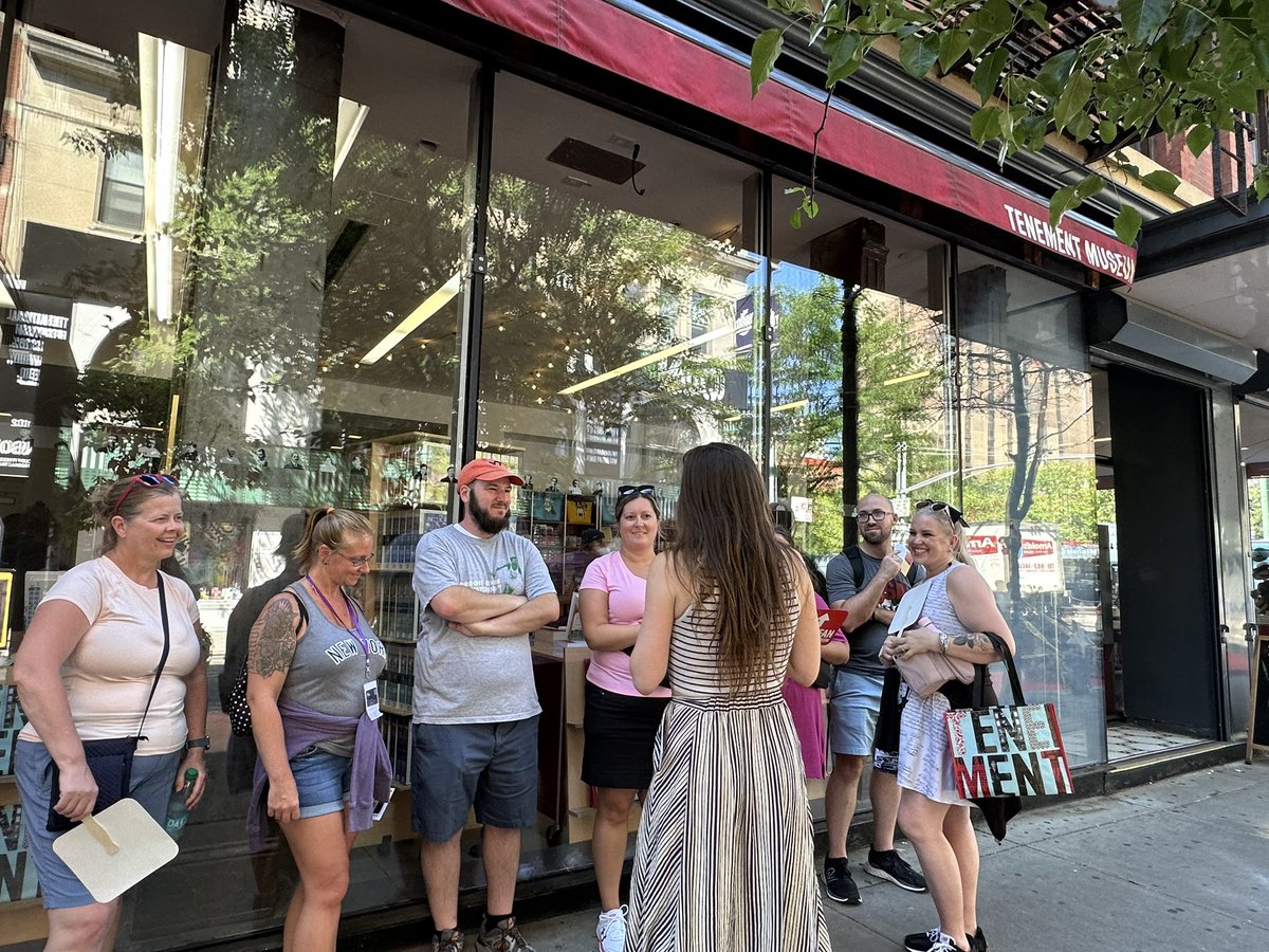 Georgette Hackman (@georgettehack) on Twitter photo Our <a href="/foundingforward/">Founding Forward</a> Immigration group has arrived at the <a href="/tenementmuseum/">The Tenement Museum</a>! What a brilliant way to make connections with this week’s course content! Our <a href="/foundingforward/">Founding Forward</a> Immigration group has arrived at the <a href="/tenementmuseum/">The Tenement Museum</a>! What a brilliant way to make connections with this week’s course content!